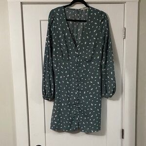 Abercrombie & Fitch Green Pastel Mini Dress